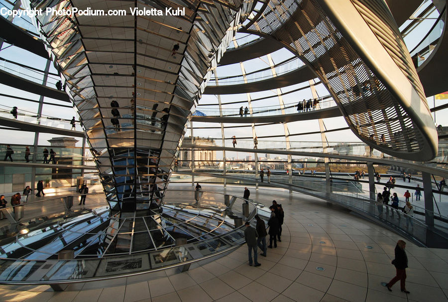 Airport Terminal, Terminal, Boat, Watercraft, Banister, Handrail, Staircase