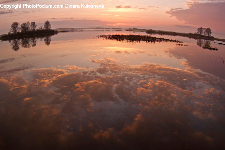 Dawn, Dusk, Sky, Sunrise, Sunset, Red Sky, Outdoors