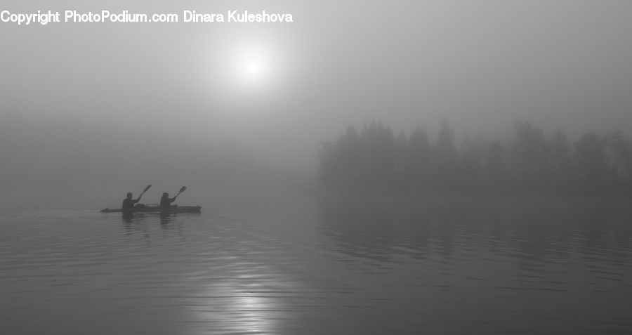 Fog, Outdoors, Sea, Water