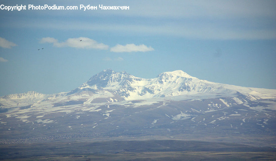Crest, Mountain, Mountain Range, Outdoors, Peak, Arctic, Glacier