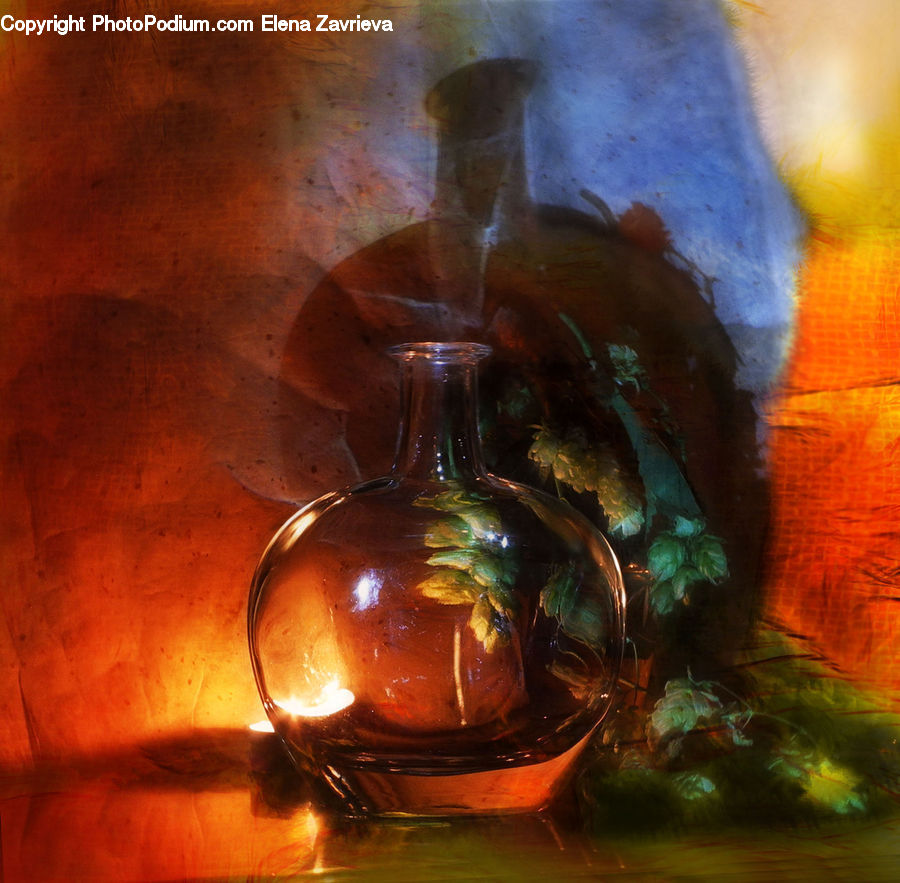 Art, Glass, Goblet, Fractal, Modern Art, Nature, Outdoors