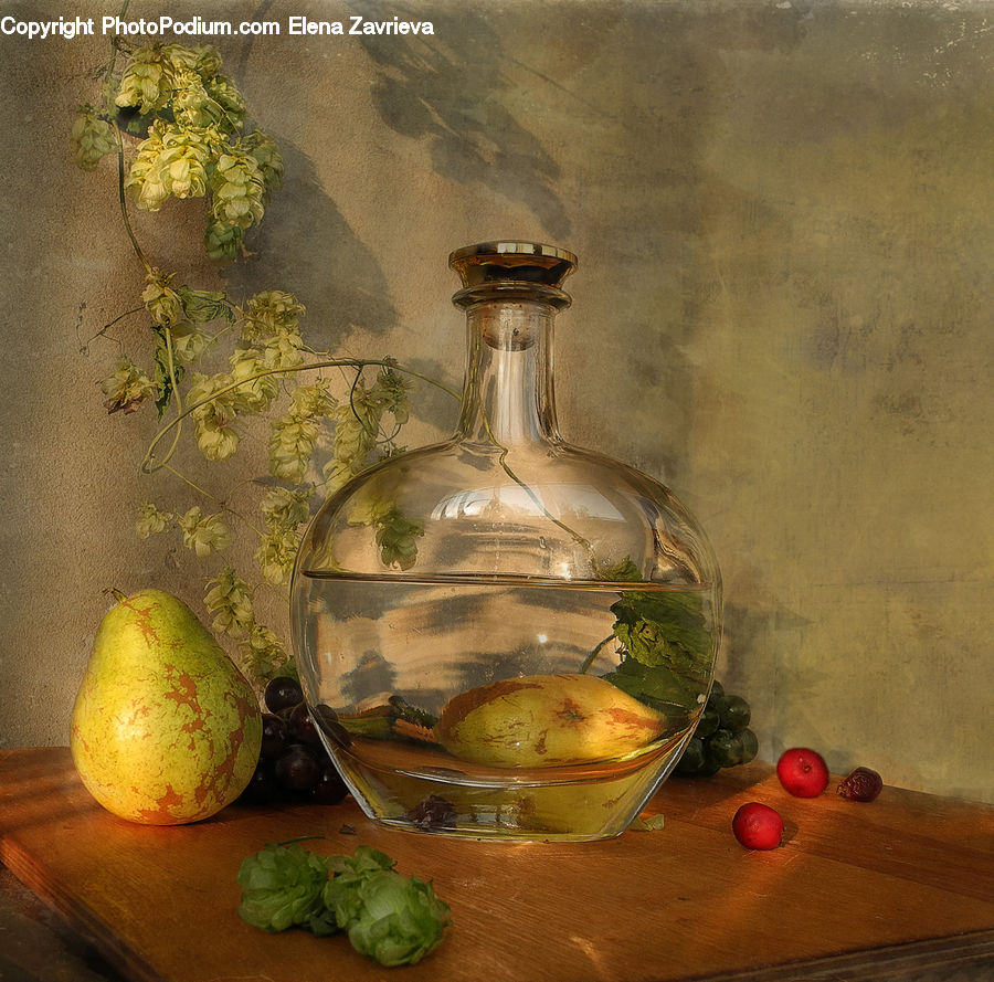 Glass, Goblet, Bottle, Food, Hot Pot, Plant, Bowl