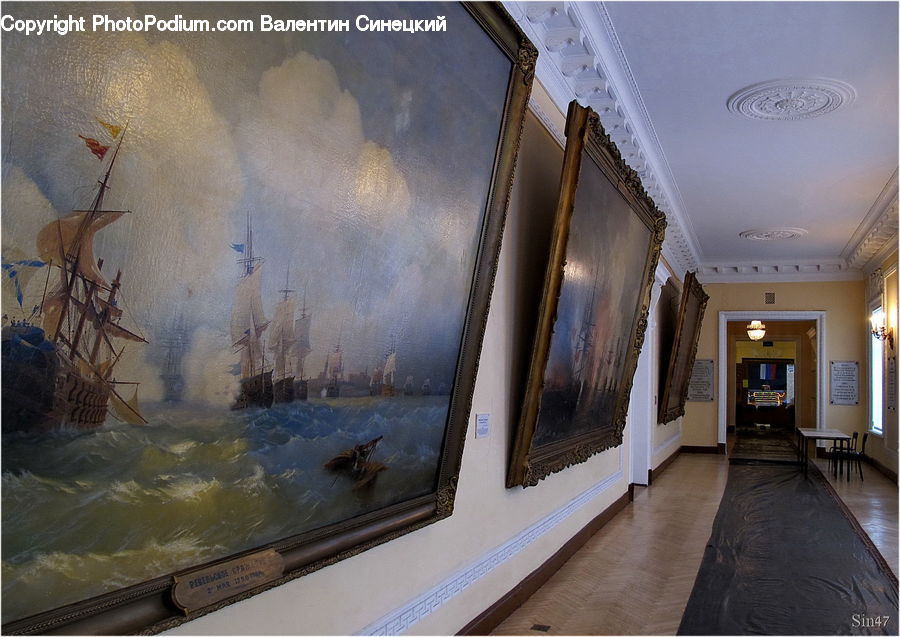Floor, Flooring, Boat, Watercraft, Corridor, Indoors, Interior Design