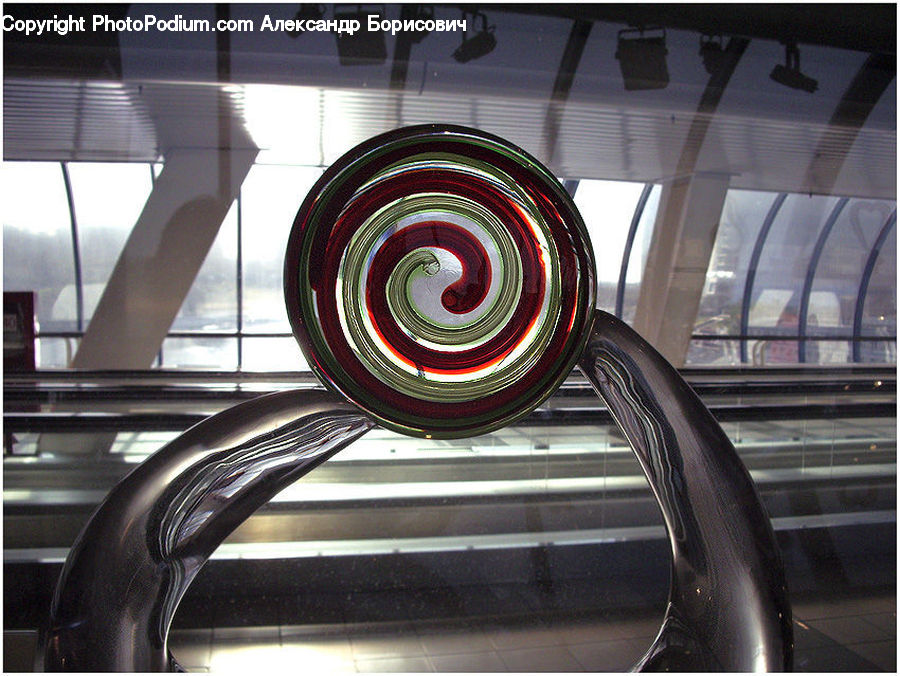 Spiral, Car Mirror, Mirror, Curtain, Window, Window Shade, Building