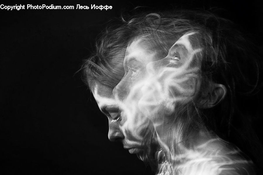 Smoke, People, Person, Human, Portrait, Selfie