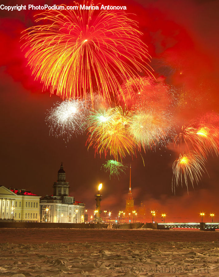 Fireworks, Night
