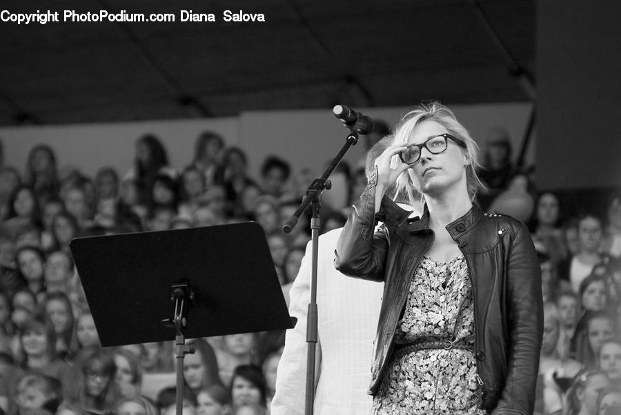 People, Person, Human, Performer, Crowd, Stage, Female