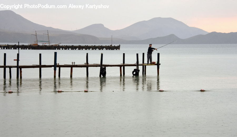 Outdoors, Sea, Water, Dock, Pier, Landing, Boat