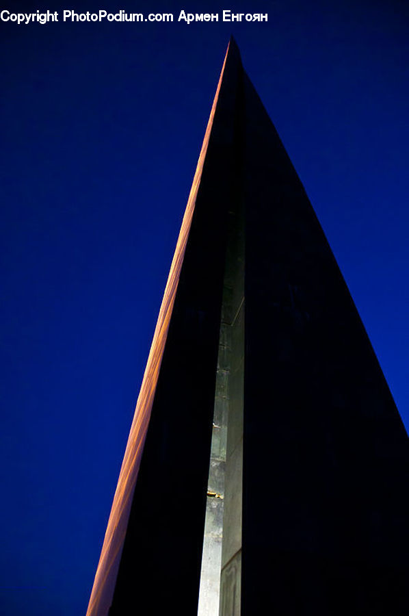 Triangle, Column, Pillar, Architecture, Bell Tower, Clock Tower, Tower