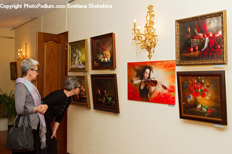 Art, Art Gallery, People, Person, Human, Plant, Potted Plant