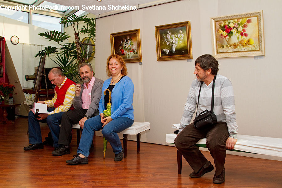 Plant, Potted Plant, Human, People, Person, Greeting Card, Mail