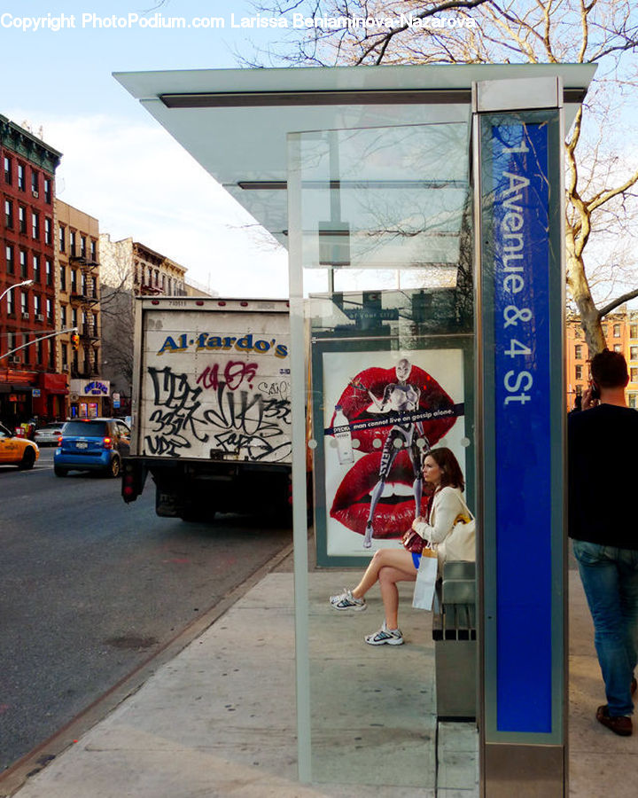 People, Person, Human, Photo Booth, Car, Van, Art