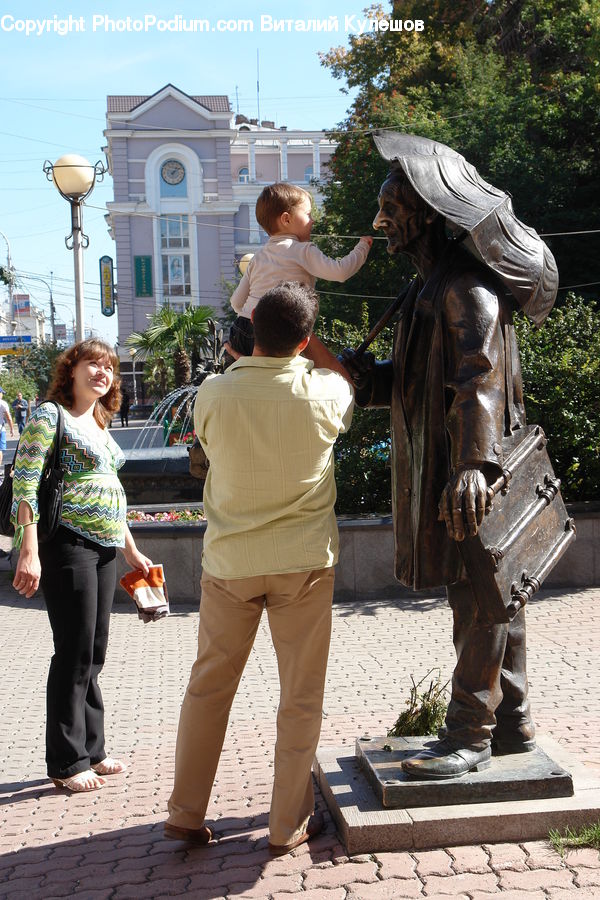 Plant, Potted Plant, Human, People, Person, Art, Sculpture