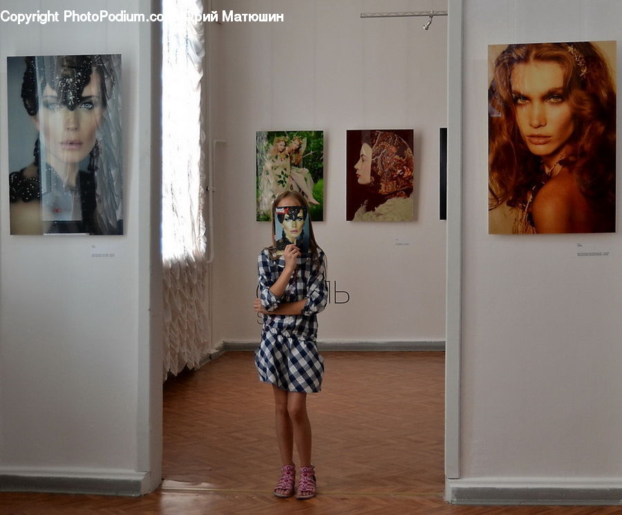 People, Person, Human, Art, Art Gallery, Portrait, Selfie