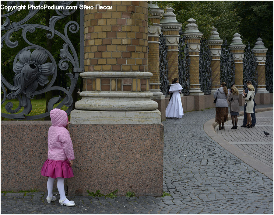 Human, People, Person, Column, Pillar, Architecture, Cathedral