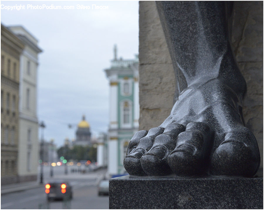 Art, Modern Art, Architecture, Downtown, Plaza, Town Square, Gargoyle