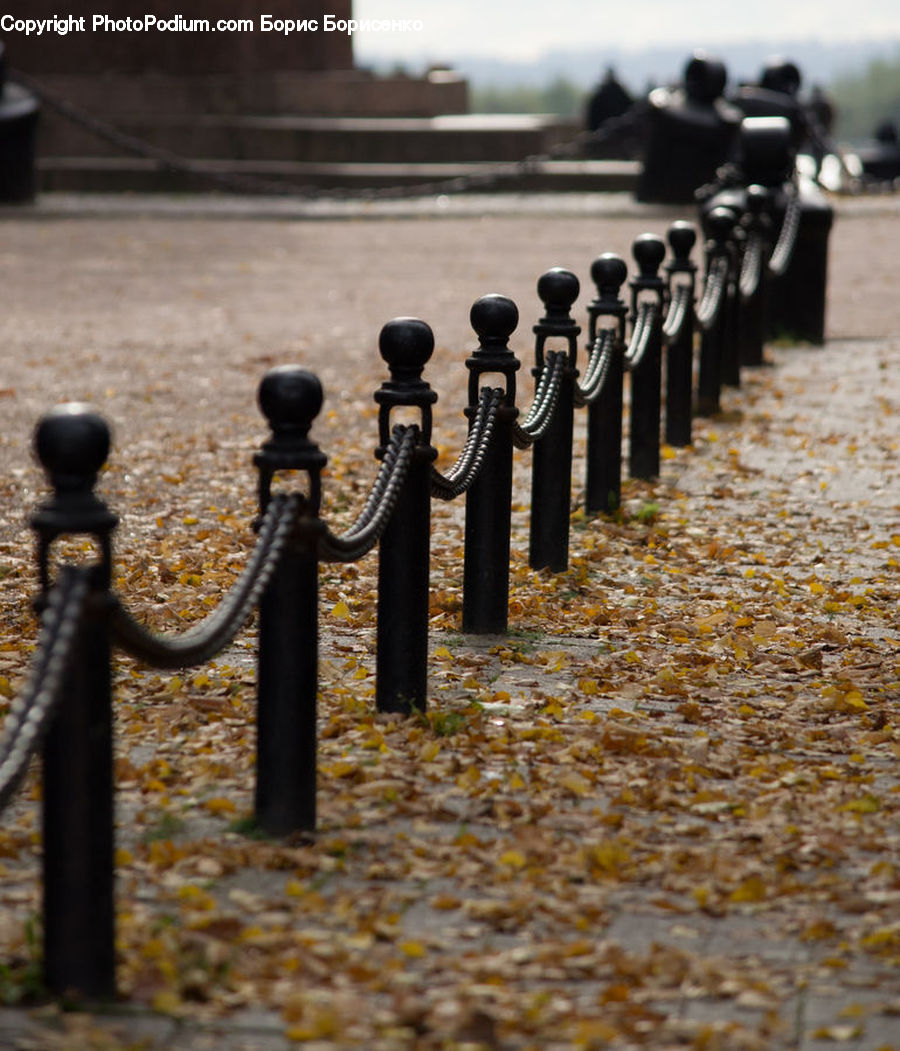 Railing, Brick, Banister, Handrail, Landscape, Nature, Scenery