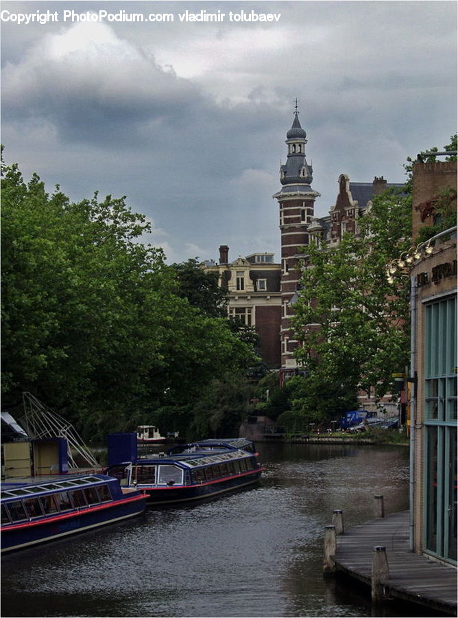 Canal, Outdoors, River, Water, Boat, Watercraft, Lake