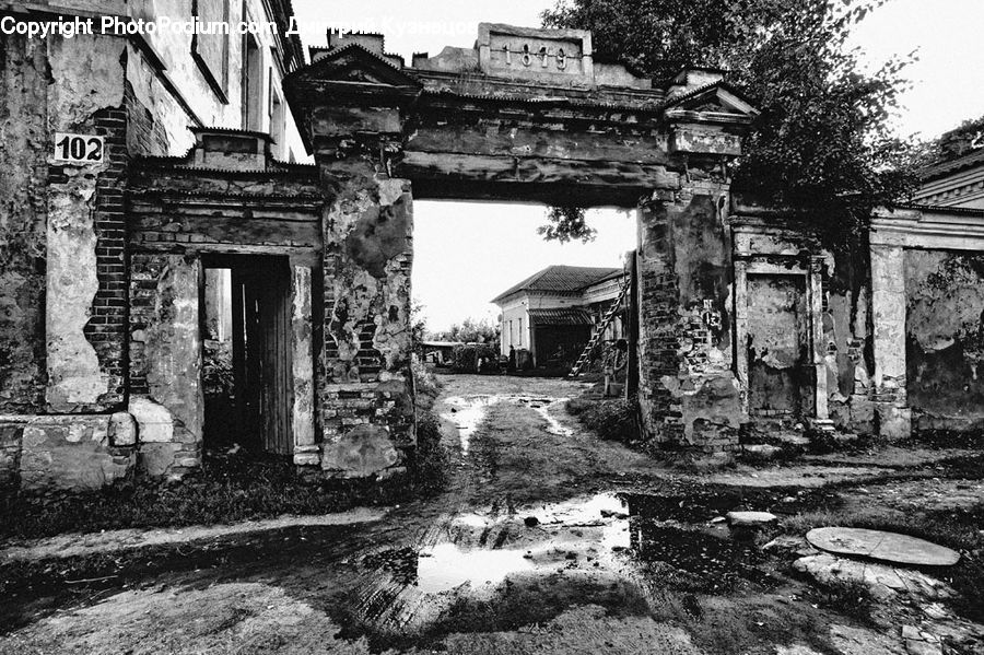 Ruins, Cabin, Hut, Rural, Shack, Shelter, Building