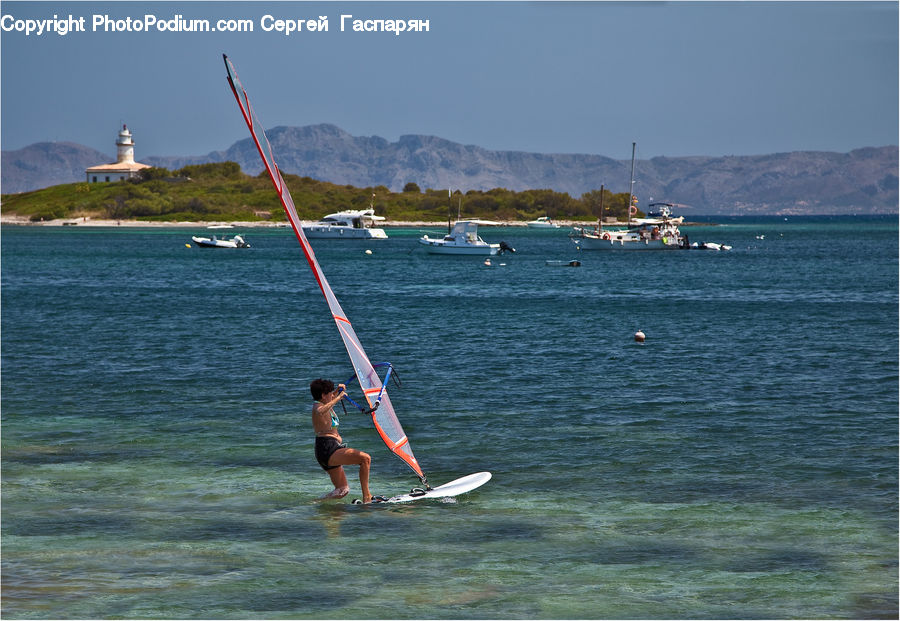 Outdoors, Sea, Sea Waves, Sport, Surfing, Water, Paddle