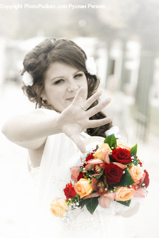 People, Person, Human, Flower, Flower Arrangement, Flower Bouquet, Plant
