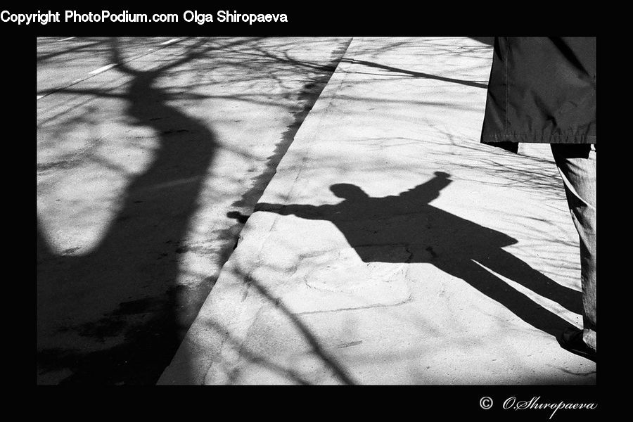 Collage, Poster, Paper, Silhouette