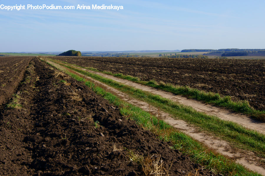 Soil, Dirt Road, Gravel, Road