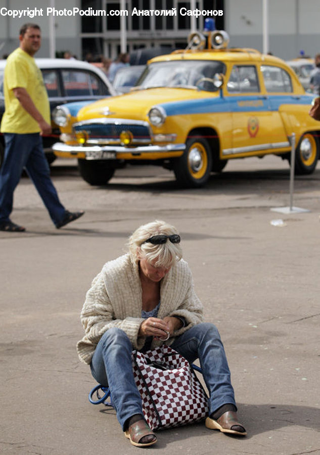 Human, People, Person, Cab, Car, Taxi, Vehicle