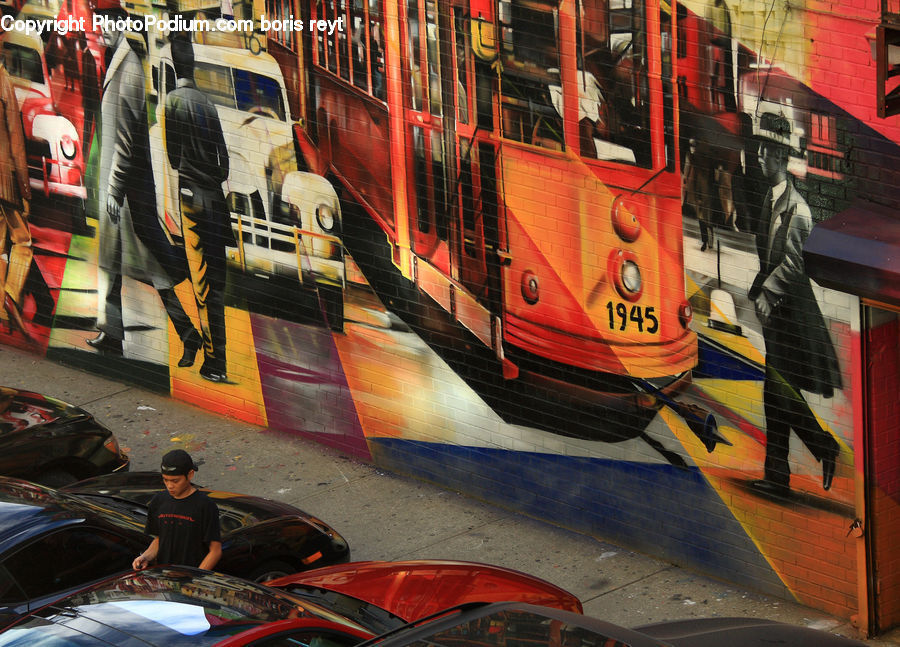 People, Person, Human, Kart, Automobile, Car, Vehicle