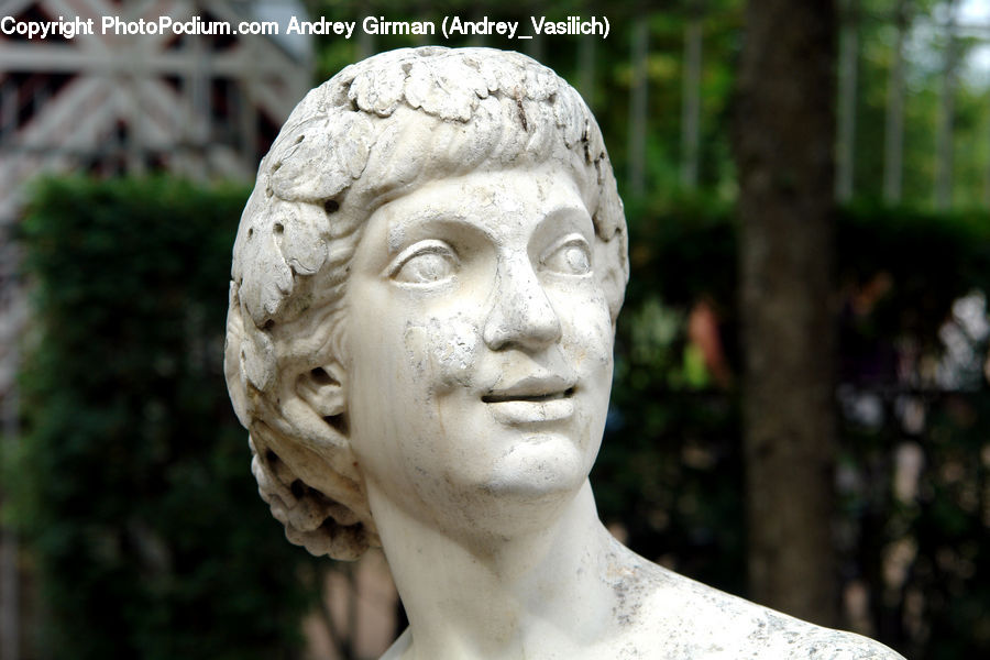 Art, Sculpture, Statue, Gargoyle, Bust, Figurine, Head