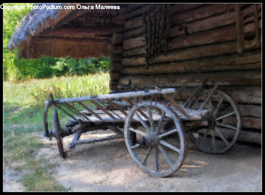 Car, Wagon, Carriage, Horse Cart, Vehicle