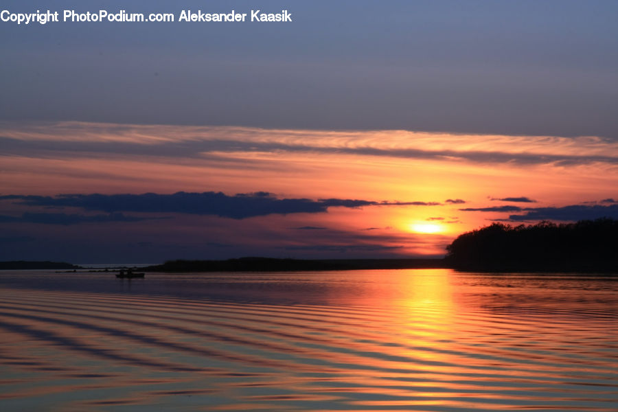 Dawn, Dusk, Red Sky, Sky, Sunrise, Sunset, Outdoors