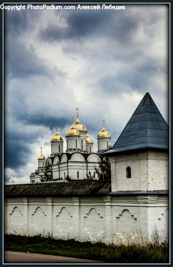 Architecture, Church, Worship, Castle, Fort, Housing, Monastery