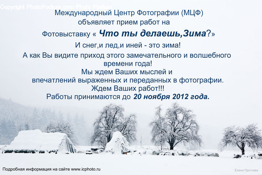 Brochure, Flyer, Paper, Poster, Ice, Outdoors, Snow