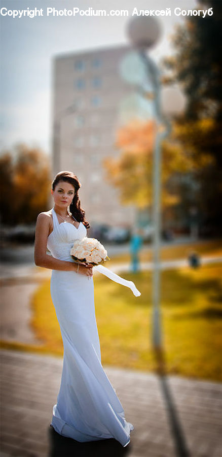 People, Person, Human, Horizon, Sky, Gown, Robe