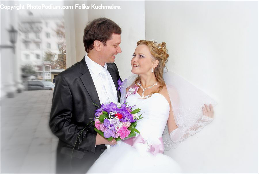 People, Person, Human, Plant, Potted Plant, Bride, Gown