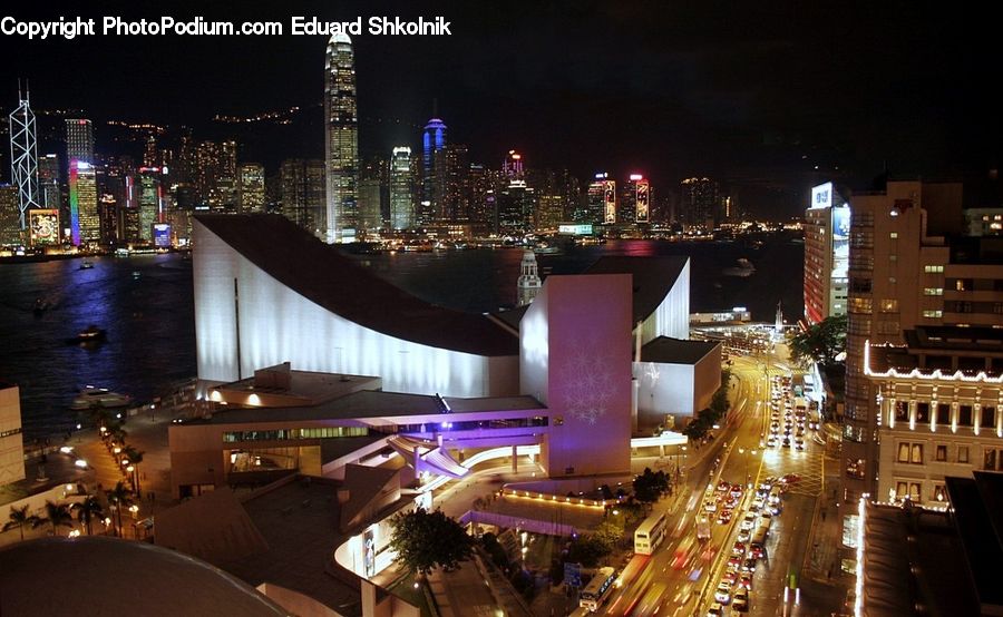 Shop, Shopping Mall, City, Downtown, Metropolis, Urban, Lighting
