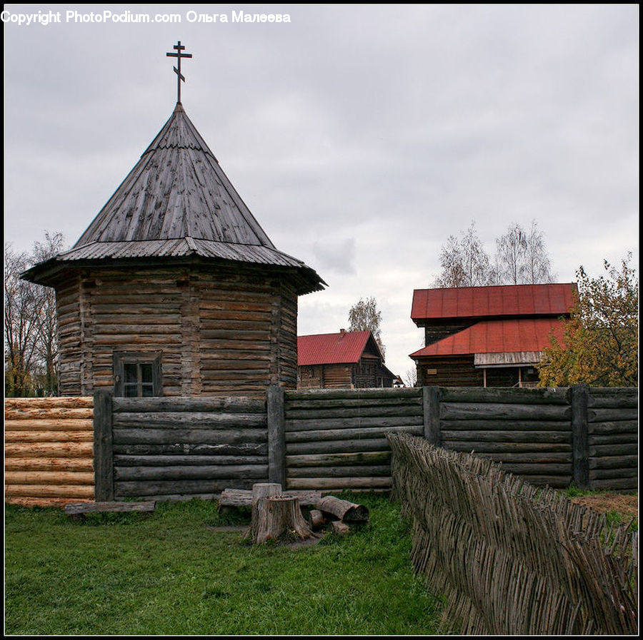 Bench, Cabin, Hut, Rural, Shack, Shelter, Roof