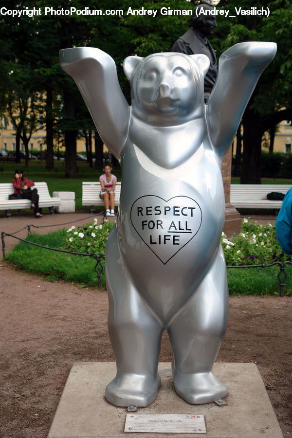 Plant, Potted Plant, Inflatable, People, Person, Human, Art