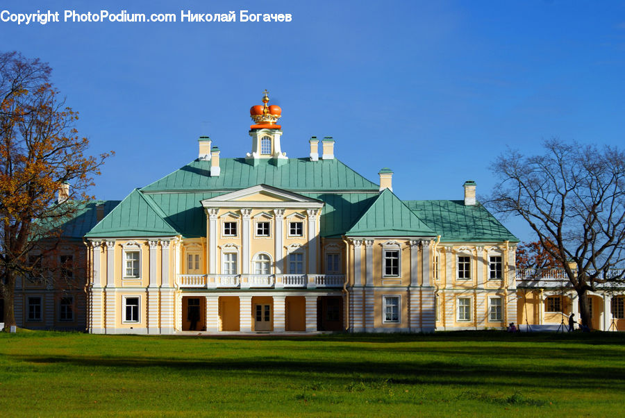 Architecture, Mansion, Building, House, Housing, Villa, Church