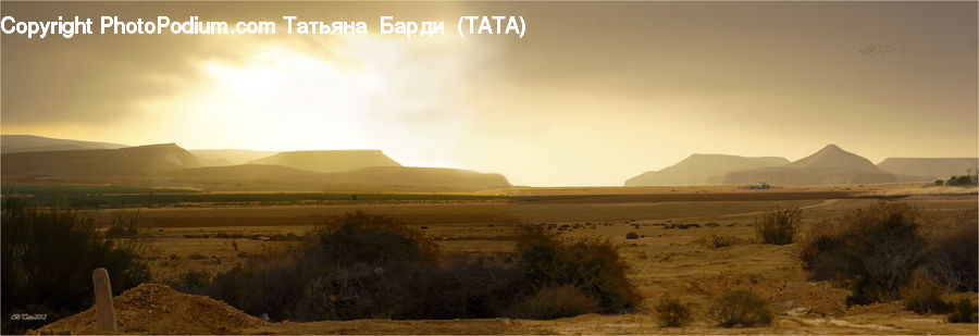 Desert, Outdoors, Plateau, Field, Grass, Grassland, Land