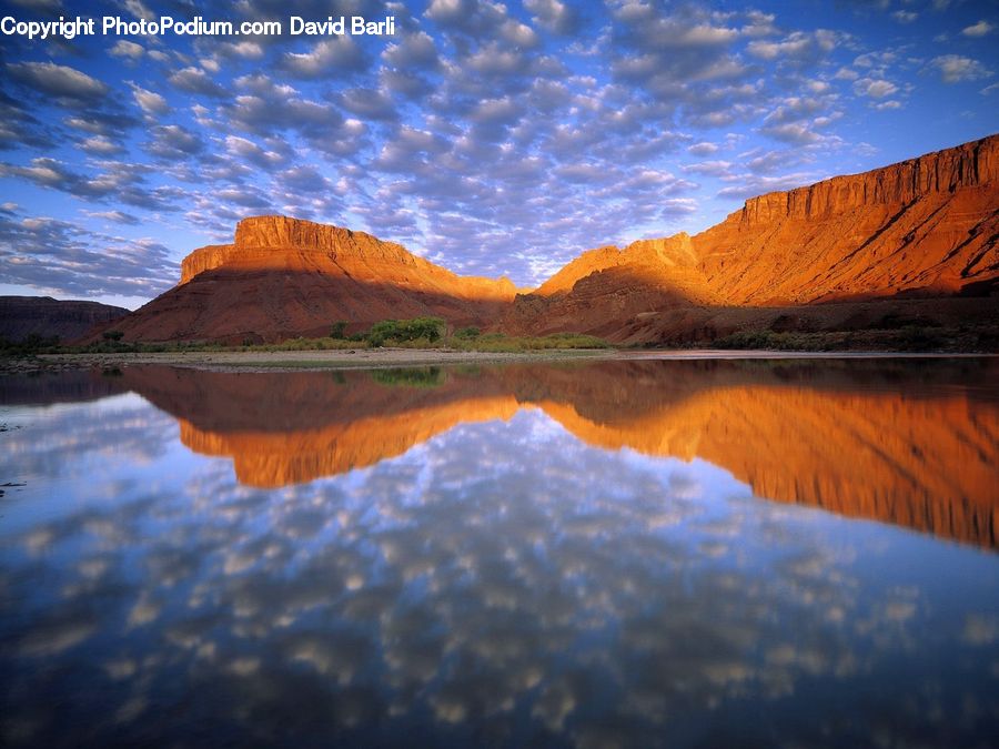 Dawn, Dusk, Sky, Sunrise, Sunset, Basin, Outdoors