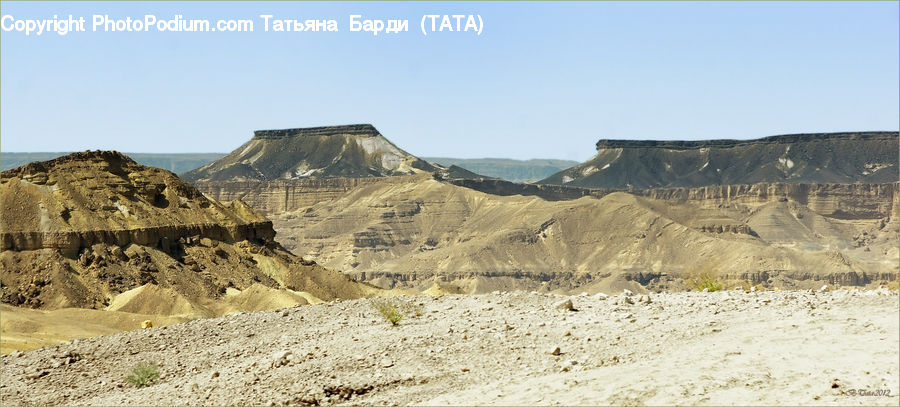 Desert, Outdoors, Ground, Soil, Mountain, Valley, Grassland