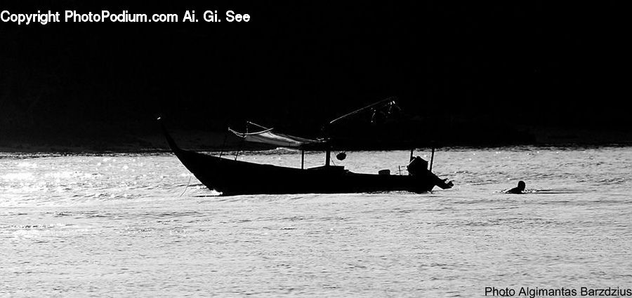Boat, Rowboat, Vessel, Outdoors, Sea, Water, Yacht