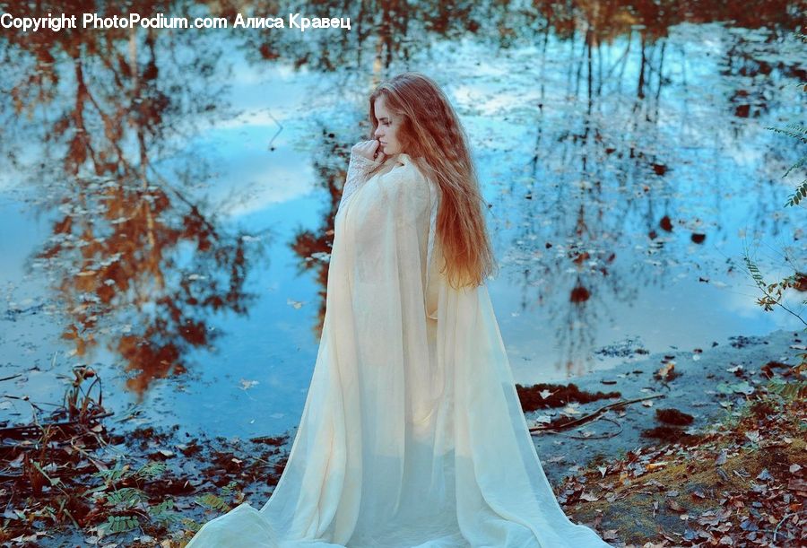 Robe, Angel, Evening Dress, Gown, Clothing, Dress, Cloak