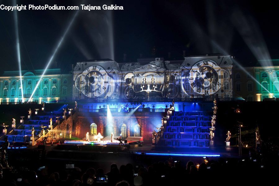 Stage, Night Club, Night Life, Indoors, Room, Theater, Lighting