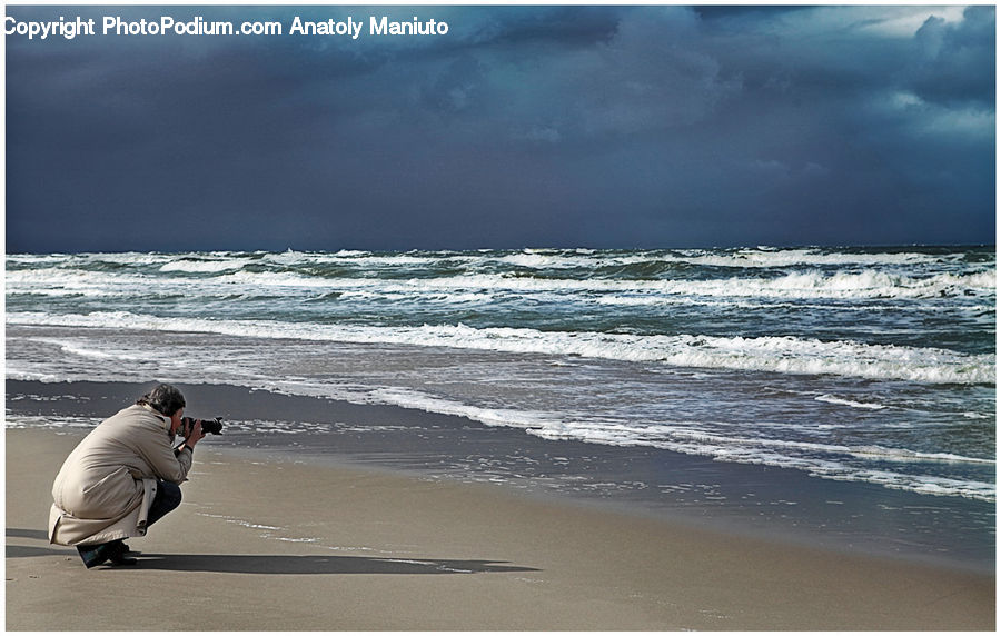 Beach, Coast, Outdoors, Sea, Water, Sea Waves, Ocean