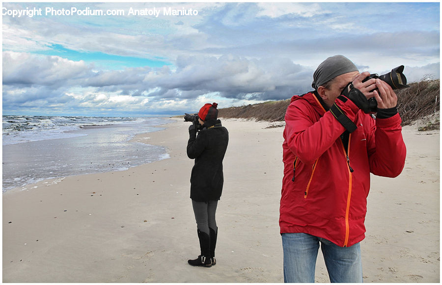 Human, People, Person, Binoculars, Leisure Activities, Tourist, Coat