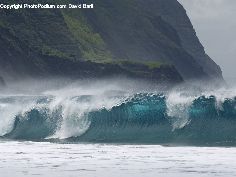 Outdoors, Sea, Sea Waves, Water, Beach, Coast, Ocean
