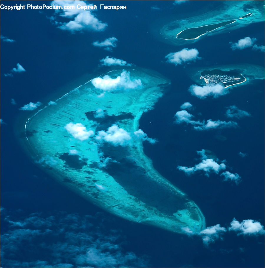 Coral Reef, Outdoors, Reef, Sea, Sea Life, Water, Atoll